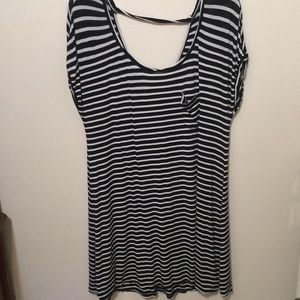 American Eagle striped modal dress